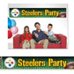 Wincraft NFL Pittsburgh Steelers WCR48850011 Party Banner, 12 x 65