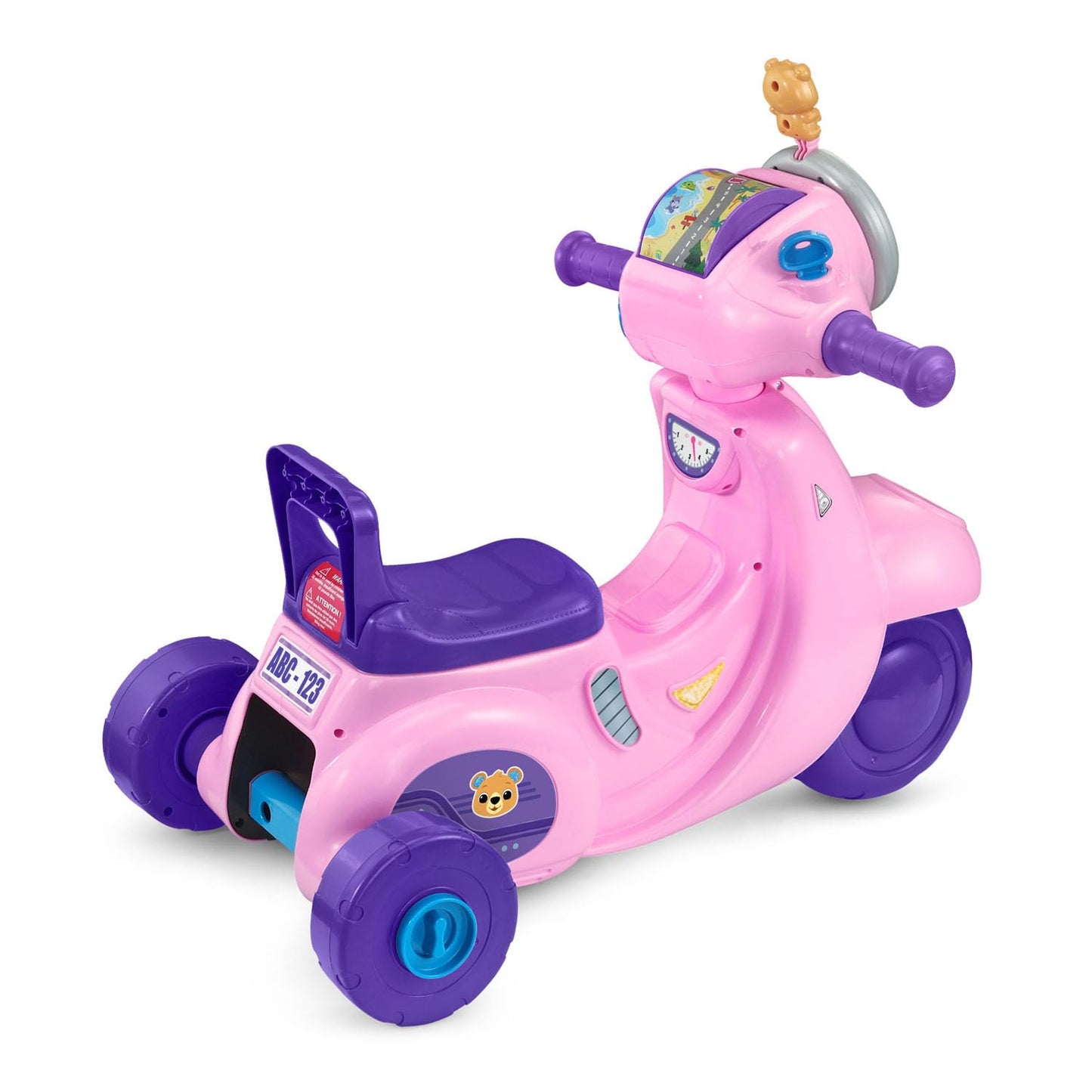 Vtech 2-In-1 Map And Go Scooter For Toddlers, Pink