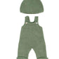 Miniland Clothes For Dolls 15'' Knitted Outfit Overall & Beanie Hat - Eco, Made In Spain, Quality, Role Play, Educational
