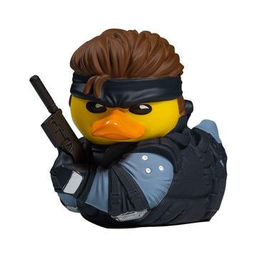 Tubbz Boxed Edition Solid Snake Collectible Vinyl Rubber Duck Figure - Official Metal Gear Solid Merchandise - Tv, Movies & Video Games
