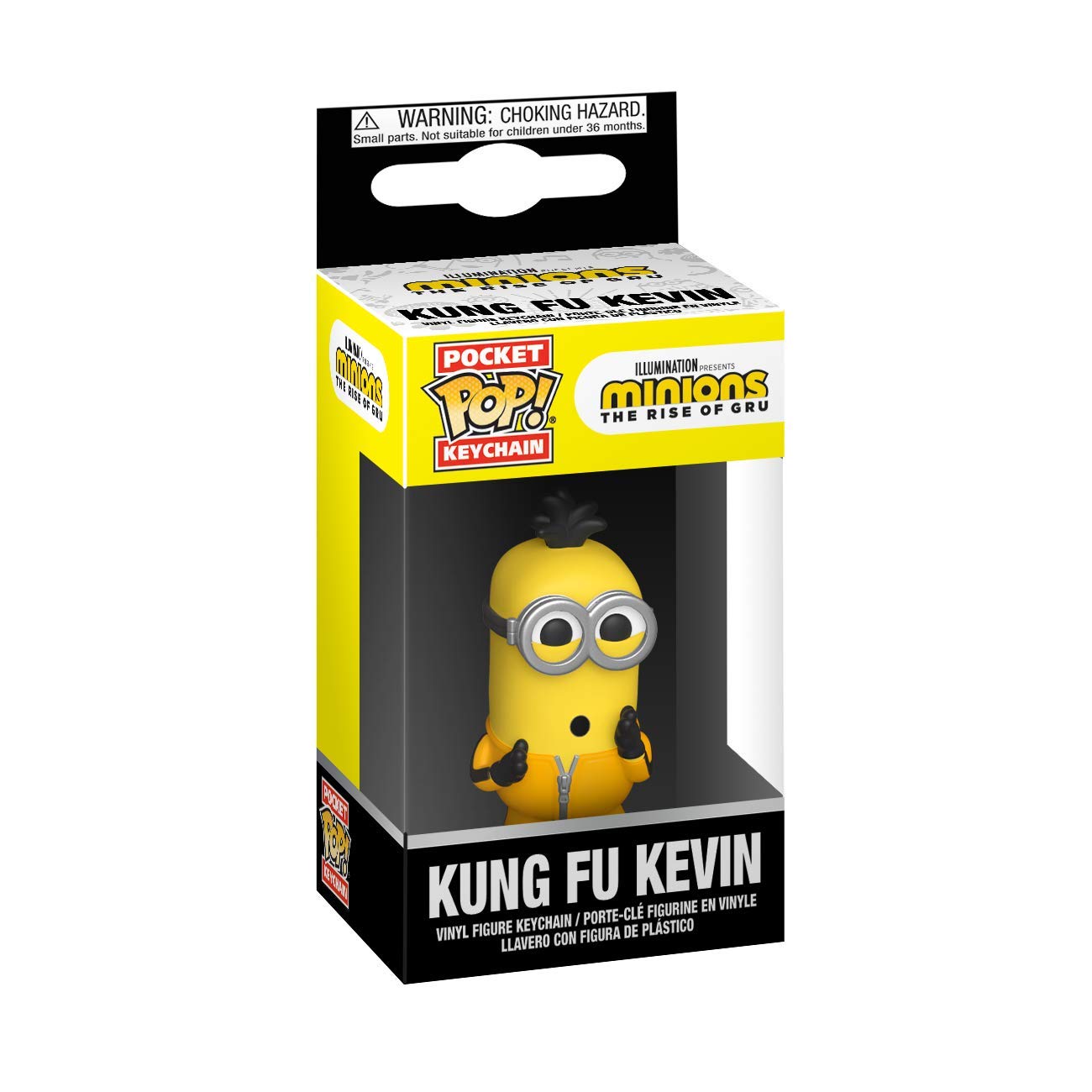 Funko Pop! Keychain: Minions: The Rise Of Gru - Kung Fu Kevin, Multicolor