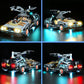 Vonado Led Light Kit Compatible With Lego Back To The Future Time Machine 10300 (No Model),Lighting Kit Compatible With Lego Back To The Future Car Building Toys (Remote-Control Version)