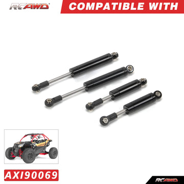 RCAWD for Yeti Jr. Can-Am Maverick Shock Absorber Upgrades, Front & Rear 60mm 90mm RC Shocks Parts #AX31488, for Axial 1/18#AXI9