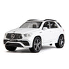 WAKAKAC Benz GLE63S AMG Model Car 1/32 Diecast Toy with Light & Sound - White