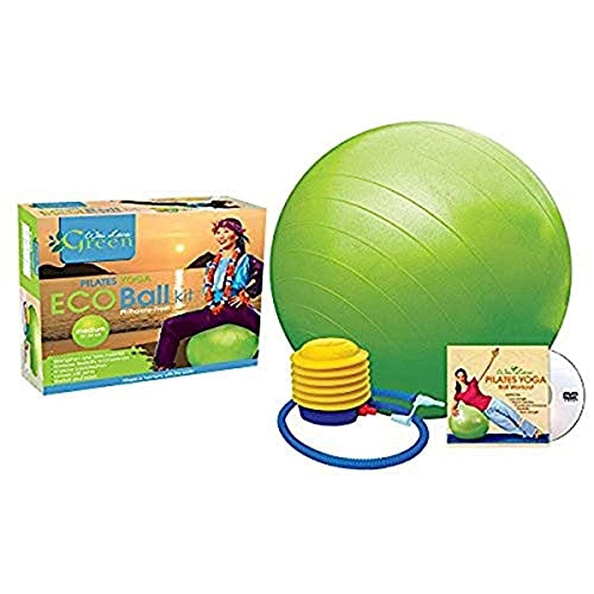 Pilates Yoga Eco Ball Kit w/dvd (m.26)