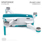 Wrapgrade Skin Compatible With Dji Mavic Mini | Accent Color (Caribbean Blue)