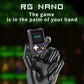 Rg Nano Retro Handheld Game Console,Rg Nano Portable Game Mini Aluminum Alloy With 1.54 Inch Ips Screen,Rg Nano With 64G Tf Card