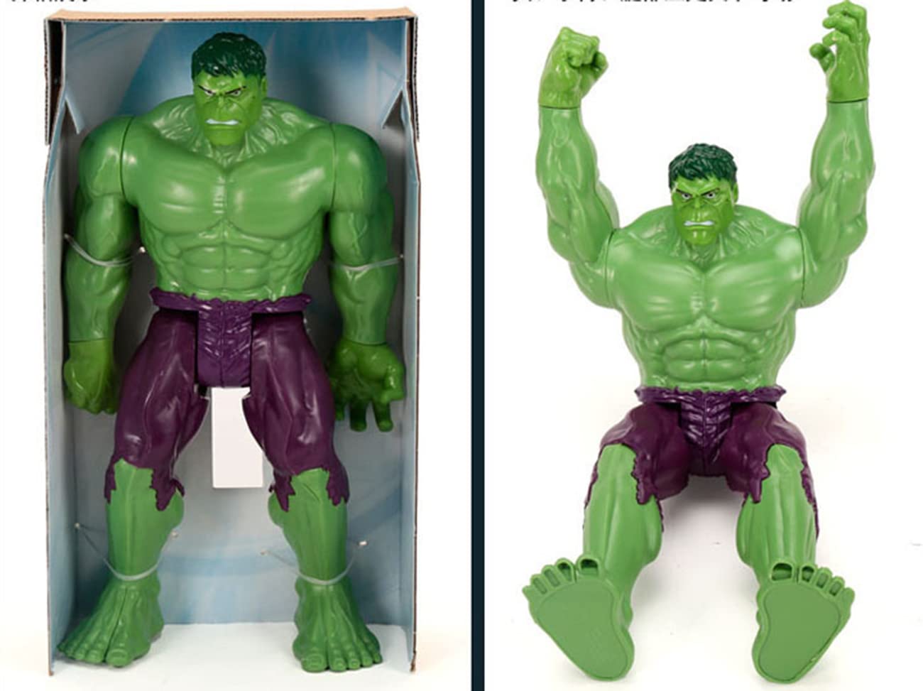 Titans Hero Series Hulk 12 Inch Tall Action Figure From Movie