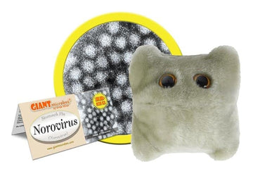 Giantmicrobes Norovirus Plush - Learn About Biology, Microbes And Health With This Fun Educational Gift For Friends, Family, Doc