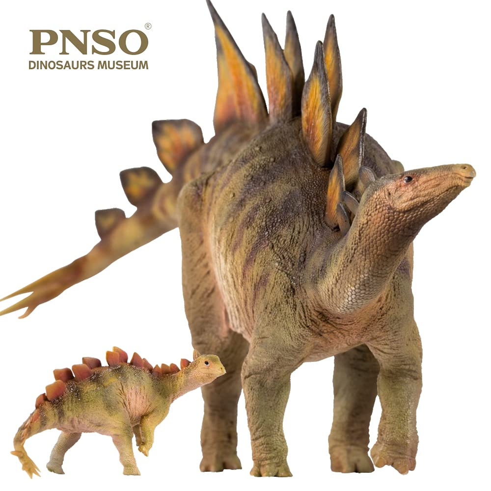 Pnso Dinosaur Museums Series (Stegosaurus Biber & Rook 1:35 Scientific Art Models)