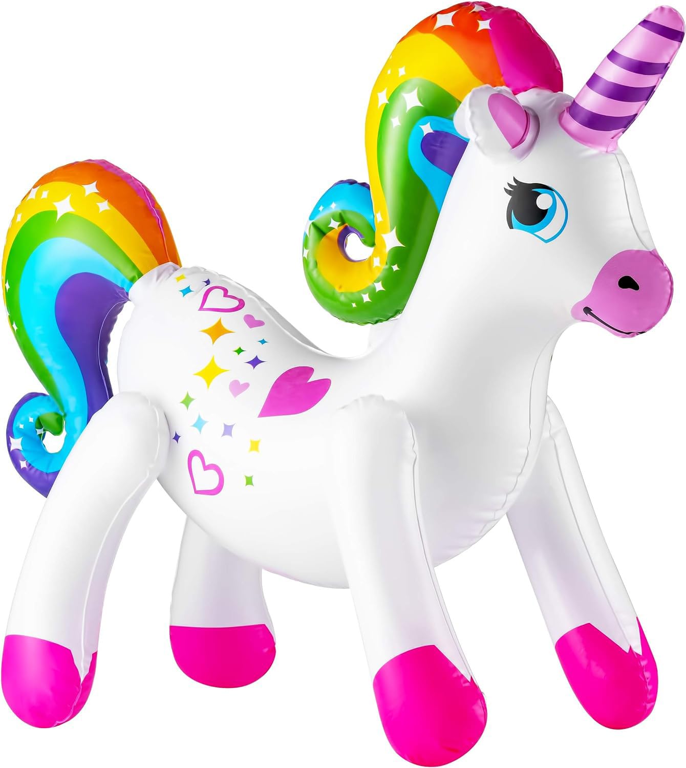 The Dreidel Company Rainbow Unicorn Inflate 24'' (2-Pack)