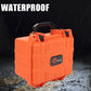 G-Plus Graded Card Storage Box Compatible With Bgs Psa Sgc Fgs Weatherproof Graded Sports Trading Cards(Small, Orange)