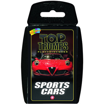 Top Trumps Sports Cars Card Game, Model 1688, One Size, Multi-Color, Cardstock Material