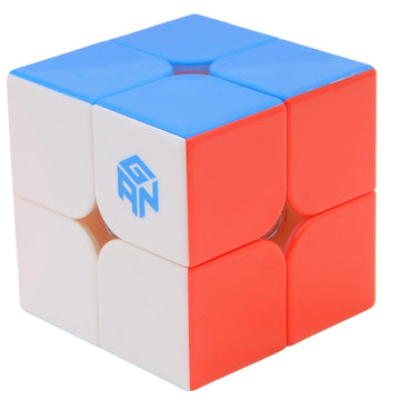 Bukefuno Gan 251 Leap Magnetic Speed Cube Gans 2X2 Gan 251 Leap 63 Stickerless Magnets Magic Cube Mini 2X2X2 Puzzle Frosted Surf