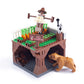 Hgkj Toy Brick-Halloween Guardian Carrot Building Block Set-100% Compatible With All Major Brands-Suitable For Birthday Gifts And Halloween Surprises(Turnip Guard Station)