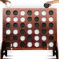 Swooc Games - Giant Four In A Row (All Weather) With Carrying Case & 60% Quieter Design - Giant Connect - 4 Game - Giant Outdoor Games - Yard Games For Kids And Adults - Backyard Games - Giant Games