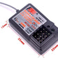 Globact Flysky Fs-Gr3E Afhds Long Range 2.4G 3Ch Receiver For Fs-Gt2 Fs-Gt2B Fs-Gt3B Fs-Gt3C Fz-It4S Rc Car Boat (2 Pcs)