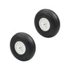 Fielect 3 inch RC Model Airplane Sponge Tire Tail Wheel Set - PU Material, 2 Pcs, Model FLT20191202J-0050, Color: 3.9