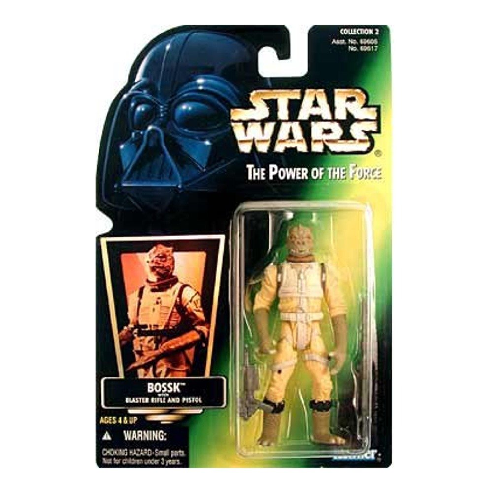 Star Wars Power Of The Force Green Card Bossk Action Figure