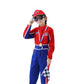 Clothand Kids Racing Suit Costume Toddler And Boys Race Car Driver Jumpsuit For Halloween, Dress Up & Pretend Play, Ages 4-6
