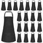 Bouiexye 20 Pack Kids Apron Adjustable Children Apron with 2 Pockets Children Chef Painting Aprons for Cooking Baking Painting C