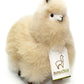 AlpacaNext Llama Stuffed Animal - 9 inch. Cute  Soft and Cuddly Alpaca Plush Toy Handcrafted on Real Alpaka Natural Fur (9 inches  Brown)