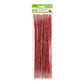 Krafty Kids GC025J 35 Piece Tinsel Chenille Stems Glitter Pipe Cleaners, 6mm by 12, Ruby Red