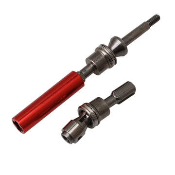 BQLZR 2pcs Red RC1:10 Alloy Rear Driveshafts SLA031R Replacement for Traxxas Replacement for Slash 2WD