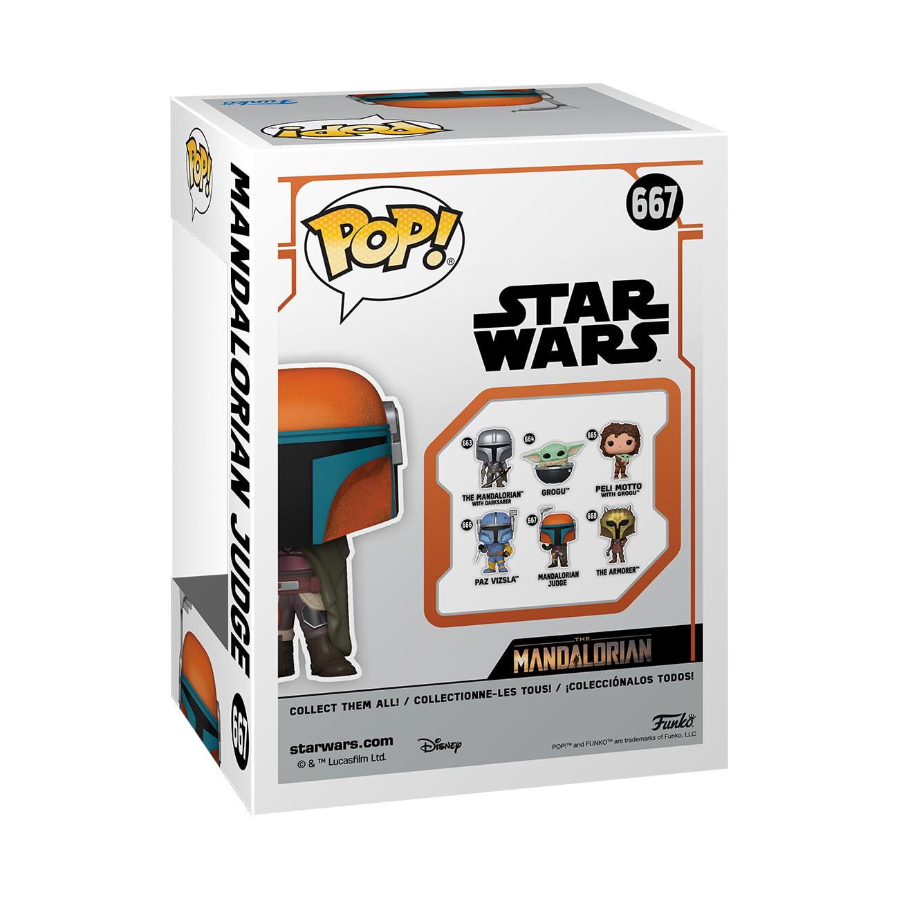 Funko Pop! Vinyl: Star Wars: The Mandalorian S9 - The Judge Macaroon - Collectable Vinyl Figure - Gift Idea - Official Merchandise - For Kids & Adults - Tv Fans - Model Figure For Collectors