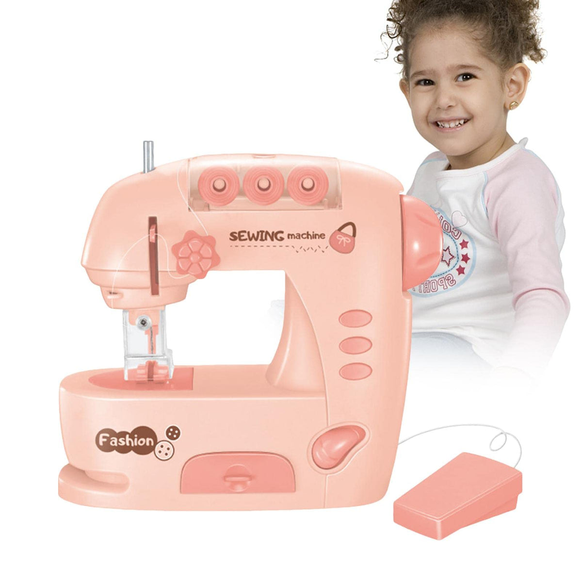 Sewing Machine Toy | Sewing Kit For Kids Ages 812 | Educational Interesting Toy Suitable For 4 Years Old+ Girls Children Beginn