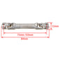 Meus Racing Universal Driveshaft For Scx10 Scx10 Ii Wraith Trx4 1/10 Rc Crawler Upgrades Parts, 75-103Mm