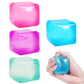 4Pack Stress Cube Squishy Stress Balls For Adults Kids Sensory Fidget Toy For Your Best Mellow And Chill -Ice Cubes-Square Shape