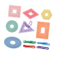 JAZZY PEARLS Wooden Lacing Toy Portable Durability Essentials Kids Threading Panels Toy|Toys & Hobbies | Educational | Other Edu