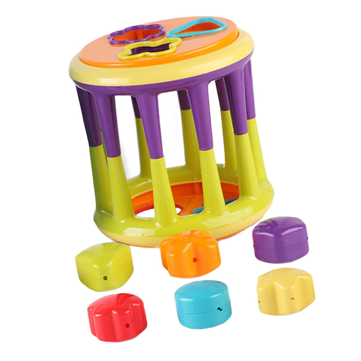MeadawgsShape Sorting Cube Toy Fine Motor Skills Baby Sorter Toy For Baby Boys Girls|Toys & Hobbies|Educational|Other Educationa