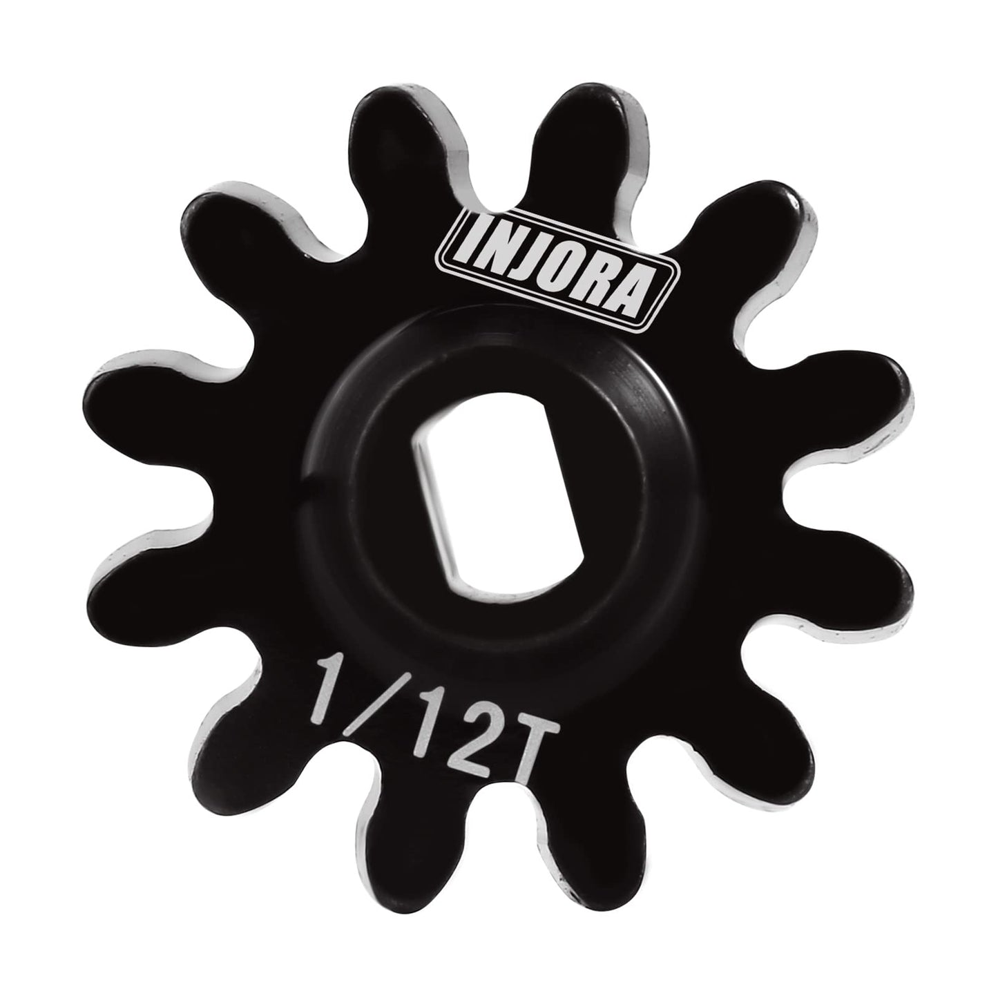 INJORA Underdrive Gears Differential Axle Steel Gears 1/12T Steel Worm Gears Upgrade Parts for AX24 SCX24 C10 JLU Gladiator Bron