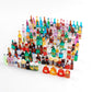 Nwfashion 120Pcs Miniature Decor Drink Bottle Dessert Pastry Food Cake Topper Dollhouse Decoration (Drink)
