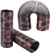 The Dreidel Company Coil Spring, Super Long Rainbow Metallic, Goody Bag Fillers, Party Favor For Kids, 6'' (6-Pack)