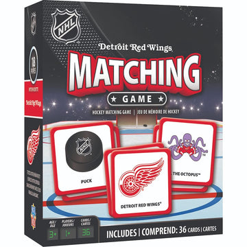 Detroit Red Wings Matching Game