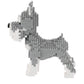 Larcele Dog Micro Building Blocks Pet Mini Building Toy Bricks,880 Pieces Kljm-02 (Schnauzer)