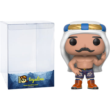 I?R?O?N Sheik: P?O?P?! Vinyl Figurine Bundle With 1 Compatible 'Toysdiva' Graphic Protector (043-14256 - B)