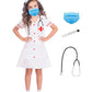 Rudra Fancy Dress doctor coat for kids | nurse costumes for girls fancy dress competition for age group 3 to 12 yrs