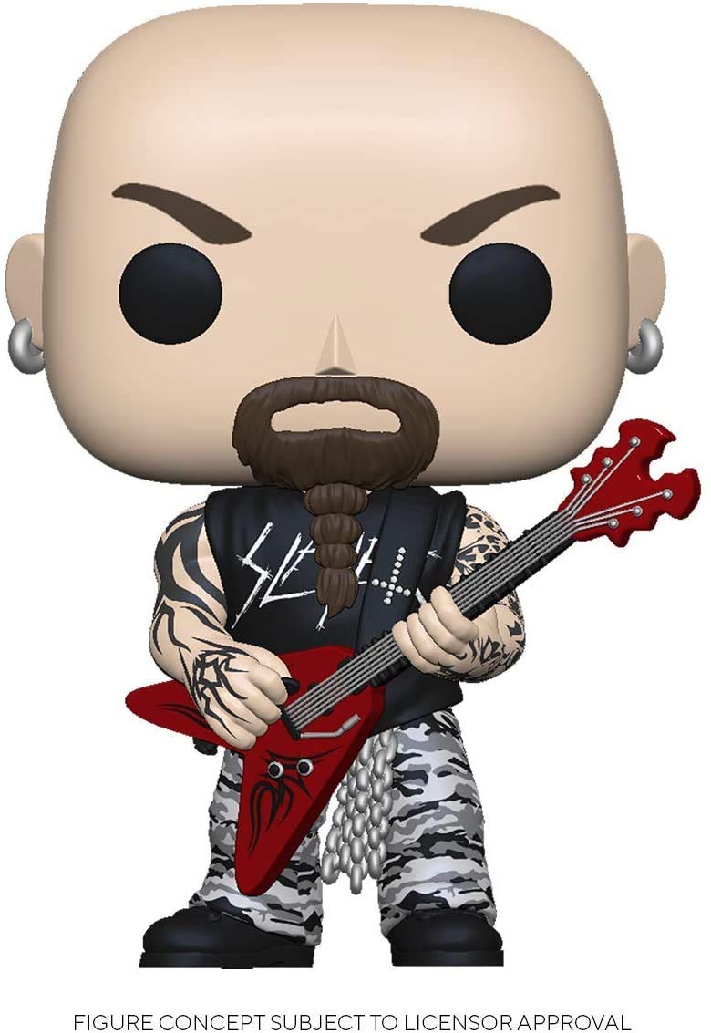 Funko Pop! Rocks: Slayer - Kerry King, Multicolor