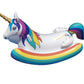 Swimline Rainbow Unicorn Rocking Pool Float Toy - Heavy Duty PVC, 36"W x 48"H, Easy Grab Handles, for Kids & Adults