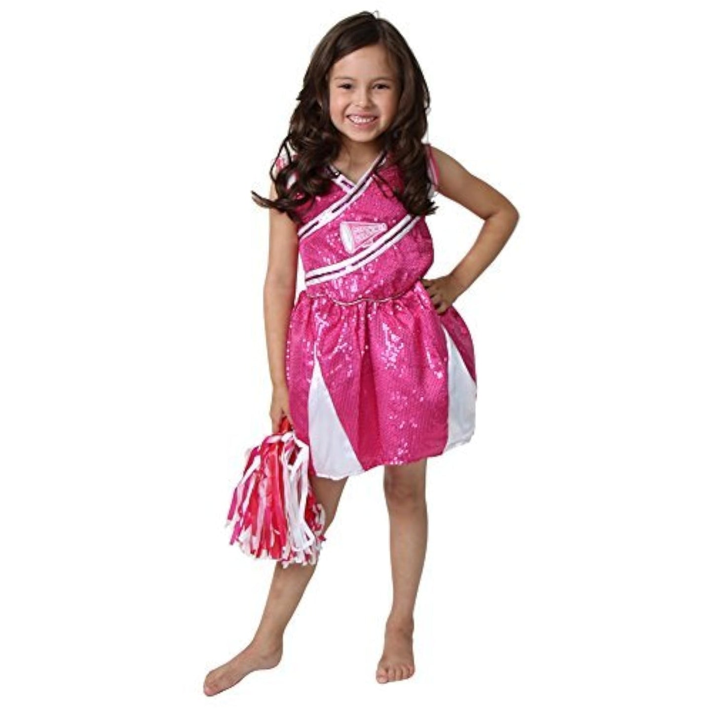 Storybook Wishes Hot Pink Cheerleader Costume - Size 2-4