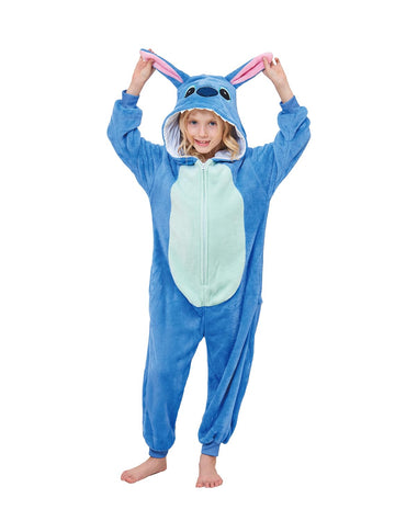 Cuteplush Kids Animal Onesie Cosplay Costume Halloween Pajamas 4T