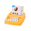 MERISHOPP2 in 1 Spelling Reading Game Travel Toys for 4 5 6 Year Old Children Yellow|Baby|Toys for Baby|Developmental Baby Toys