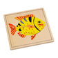 Elite Montessori Fish Puzzle Preschool Learning Material