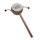 A S Handicrafts Beautiful Handcrafted Wooden Damru Toy  KidS Musical Instrument