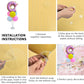 Donut Table Centerpiece Balloons Stand Kit 2 Sets With 2 Doughnut Foil Balloons And 14 Latex Pastel Balloons For Donut Time Deco