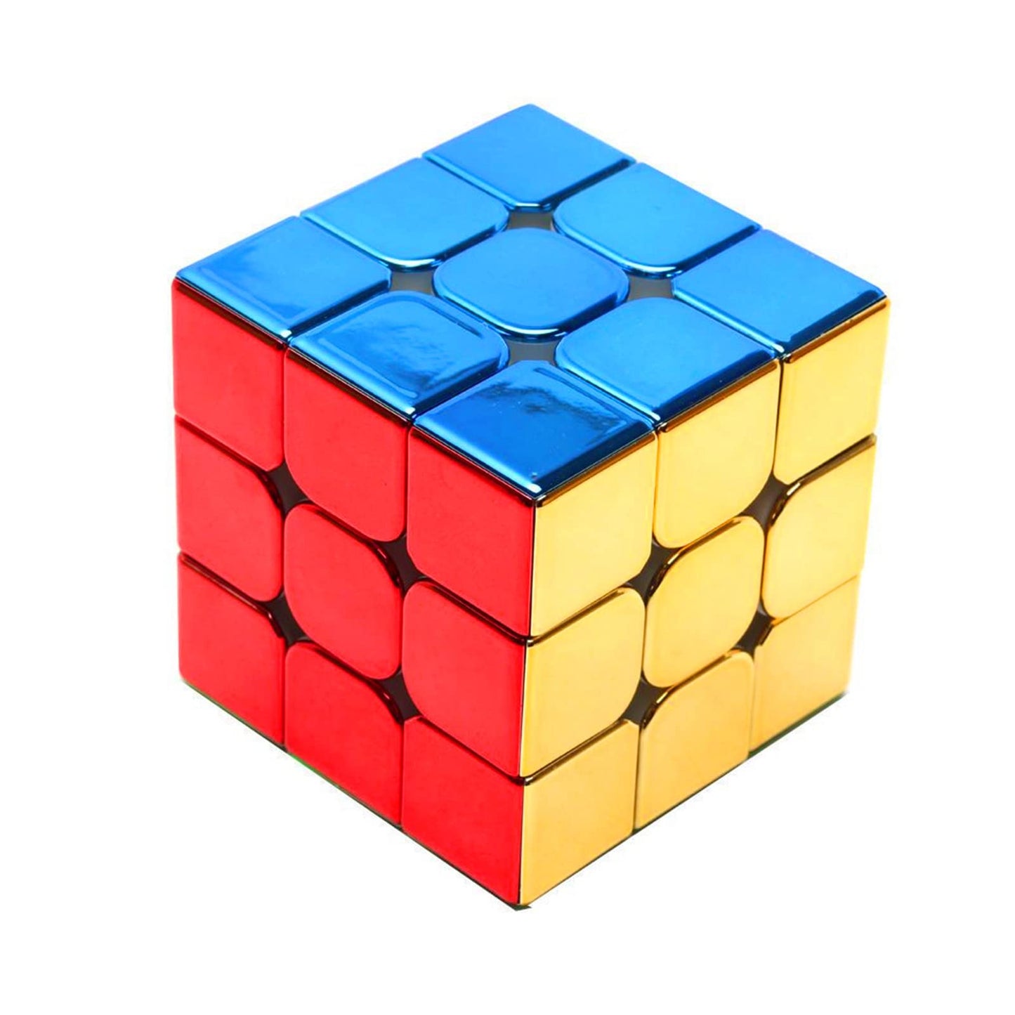Cuberspeed Cyclone Boys Metallic 3X3 Magnetic Stickerless Magic Cube Puzzle Toys Cyclone Boys Metallic 3X3 M Speed Cube Magnetic Version